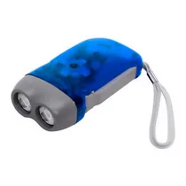 Comprar Linterna 2 Leds Bateria Recargable Dinamo Manual