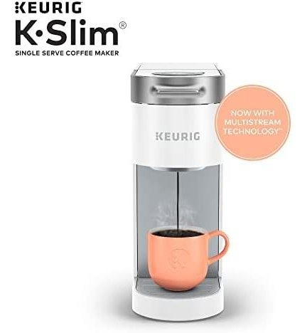 Cafetera Eléctrica Keurig K-slim Pod 8/12 Oz - Blanca