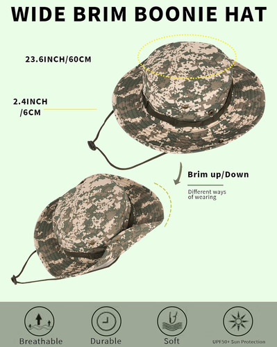 Sombreros De Sol Para Hombre Y Mujer, Gorro De Pescador Upf