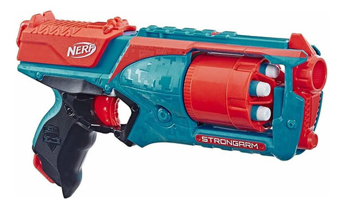 Strongarm Nerf N-strike Elite Toy Blaster Con Barril Girato