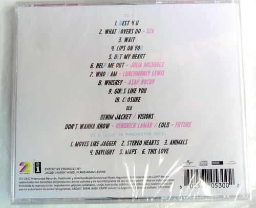 Maroon 5 - Red Pill Blues 2 Cds Deluxe Edition Nuevolsellado