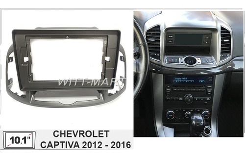 Adaptador Radio Bisel Chevrolet Captiva 2012-2016  10.1 PuLG