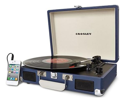 Mesa Giratoria Portátil Crosley Cr8005a-bl Cruiser De 3, Azu