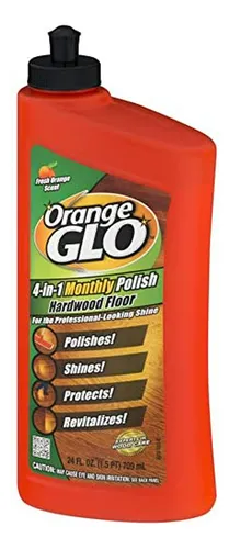 Orange Glo Pulido Mensual 4 En 1 Para Pisos De Madera Dura,