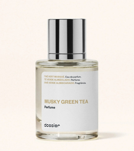 Perfume De Dossier Unisex Musky Green Tea Volumen De La Unidad 1.7 Fl Oz