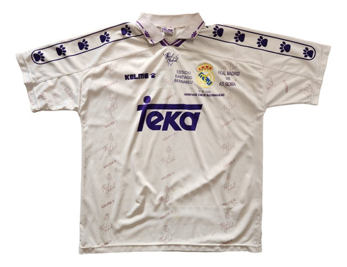 Jersey Real Madrid Kelme 1995 Homenaje Emilio Butragueño 