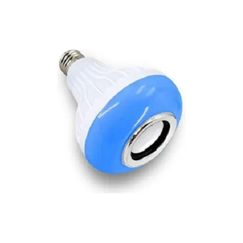 Bombillo Led Multicolor Corneta Altavoz Bluetooth + Control 