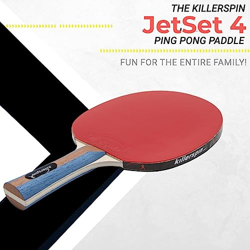 Killerspin Jetset4 Set Con 4 De Tenis De Mesa Ping Pong Y 6