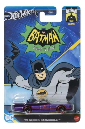 Hot Wheels Batman 85 Años 1:64 Escala Premium