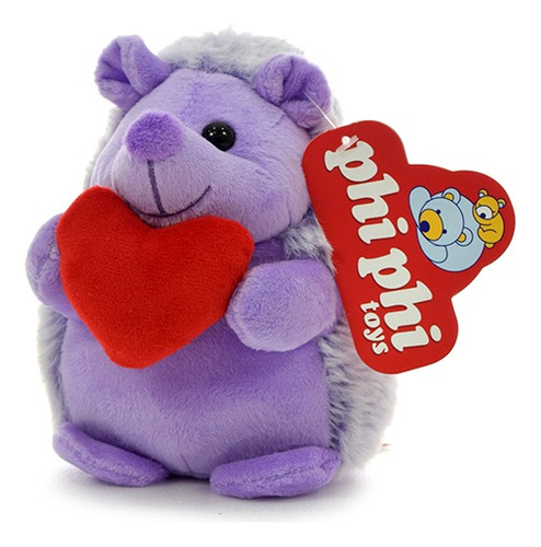 Peluche Puercoespin Con Corazon 15cm - Phi Phi Toys