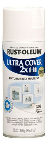 Rust Oleum Aerosol Ultra Cover 340ml Blanco Mate - Umox