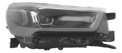 Par Farol Principal Hilux 2021 22 A 2025 Aro Cinza Full Led