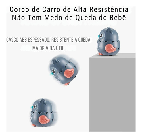 Brinquedo Corujinha Fricção Anda Apertando A Cabeça