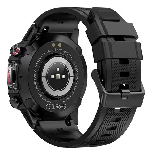 Smartwatch Svs Sh-v35 Aço Inox Dlc Bluetooth Gps