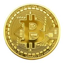 Comprar Bitcoin Moneda Física Metal Decorativa Coleccionable Premium