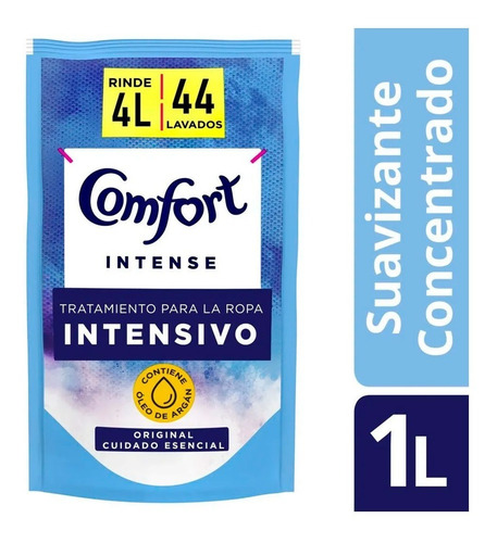 Comfort Suavizante Concentrado Intense Original Doypack 1 Lt