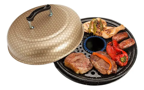 comprar Parrilla Circular Antiadherente Jovifel Rivoli Enlozad 37 Cm
