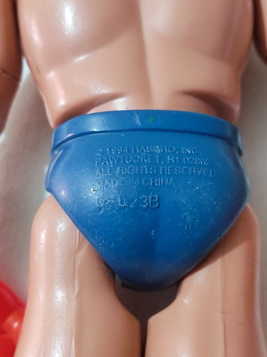 Muñeco Action Man Hasbro 1994, Con Guantes Naranja (vintage) (Usado)