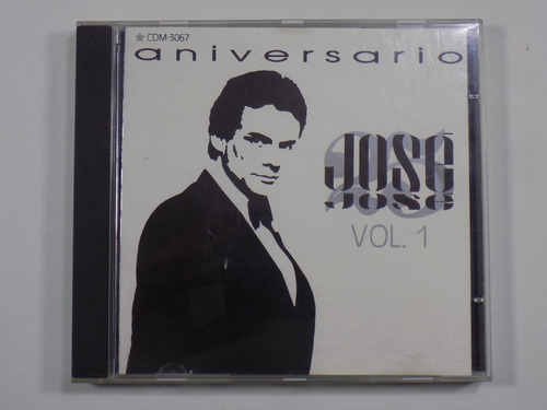 Jose Jose Aniversario Vol. 1 Cd México Latín Pop Balada 1990