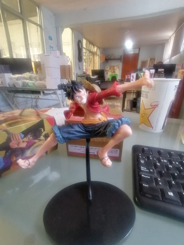 Figura Luffy One Piece Busoshoku Haki No Black Fist 18cm Bas