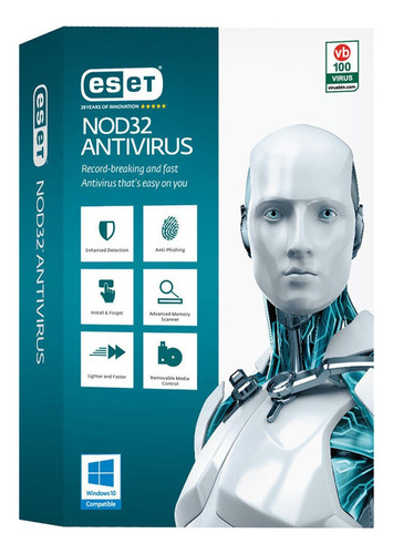 Eset Nod32 Antivirus - Internet Security