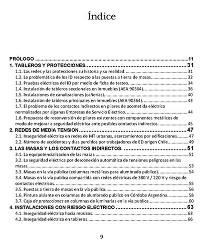 Inseguridad Eléctrica En Las Instalaciones Ruben Levy (Usado)