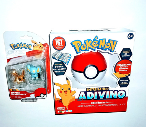 Entrenador Adivino Pokemon + Battle Figure