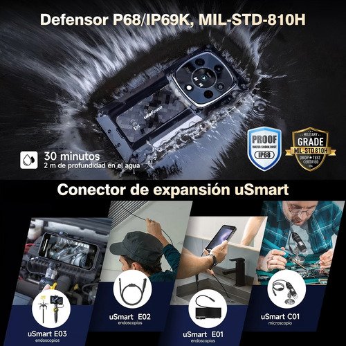 Ulefone Armor 28 Ultra Dual Sim 1 Tb Negro 16 Gb Ram