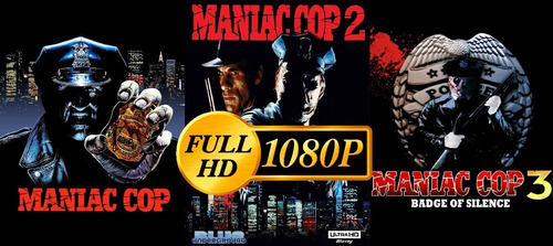 Maniac Cop Trilogia Serie De Peliculas Terror Full Hd