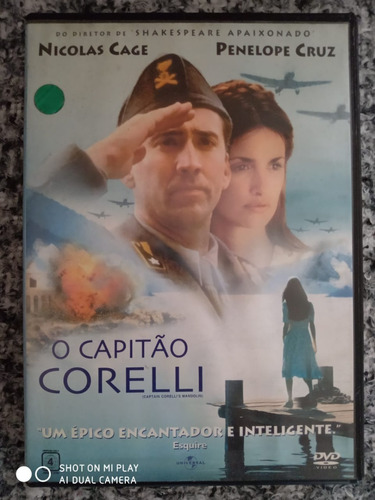 Dvd O Capitão Corelli