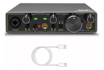 Comprar Interfaz De Audio, Aklot 2 En 2 Interfaces De Audio Usb, De