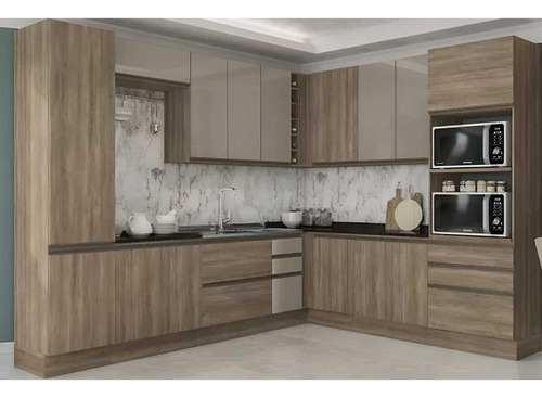 Cozinha Modulada Kappesberg Maxxi 13 Peças (4aéreos+4balcões