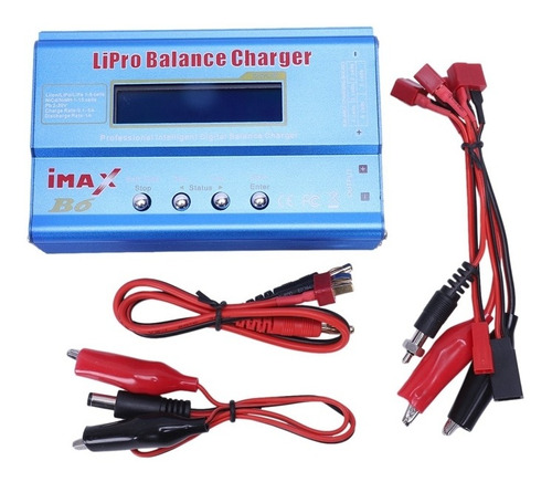 Cargador De Equilibrio De Batería Imax B6 Digital Lcd Rc Lip