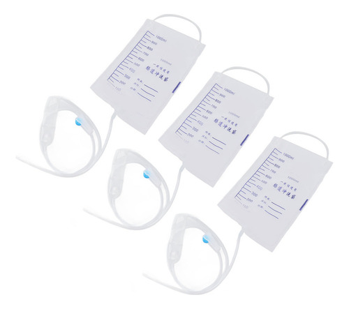 Kit De 20 Bolsas De Enema Desechables De 1000 Ml Para Mejora
