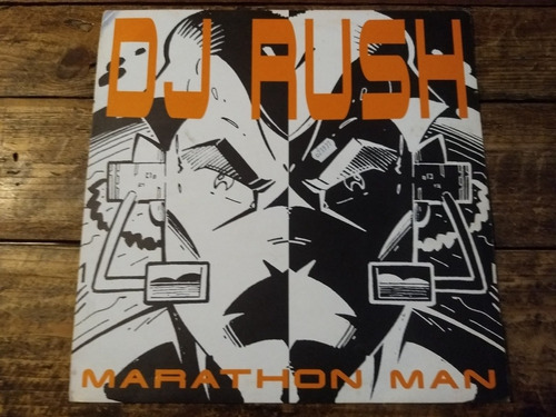 Dj Rush Marathon Man Vinilo 12 Holanda 1998 Techno