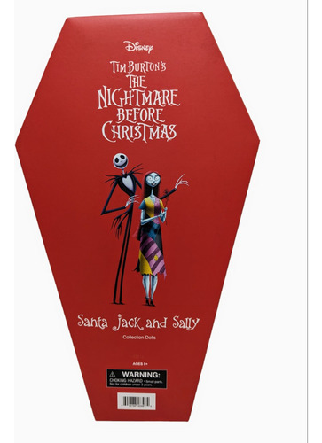 El Extraño Mundo De Jack. Set De Muñecos Jack Y Sally (Usado)