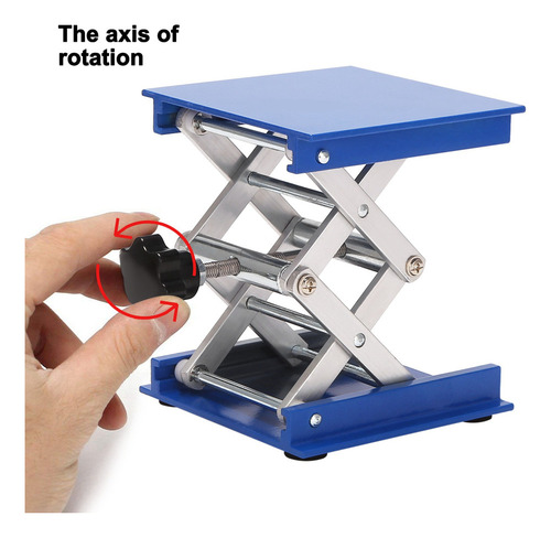 [ Plataforma Elevadora De Tijera De Laboratorio De Aleación