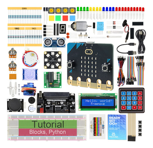 Kit Inicio Definitivo Bbc Microbit V2 316 Pág Tutorial 225 A