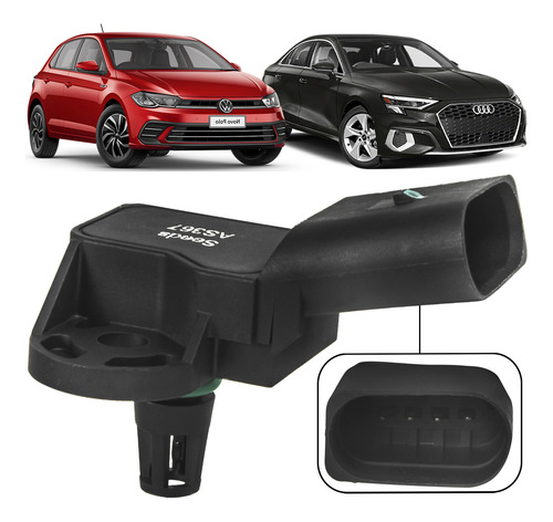Sensor Map Vw Gol G3 G4 G5 G6 G7 1.0 Total Flex 03c906051f
