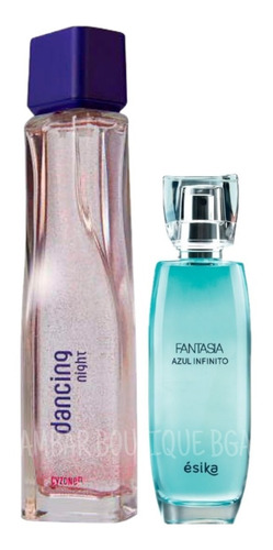 Dancing Night + Fantasia Azul Infinito - mL a $436