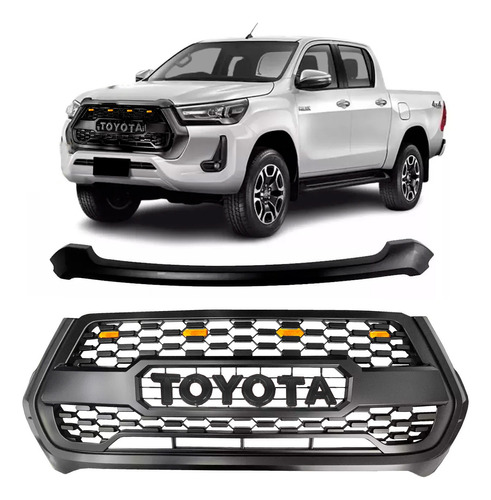 Grade Toyota Hilux 2021 2022 23 2024 Black Gr Sport Com Led