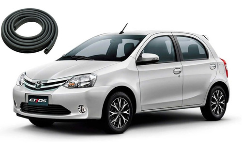 Toyota Etios 2014 / 2016 Burlete De Puerta Trasera Derecha