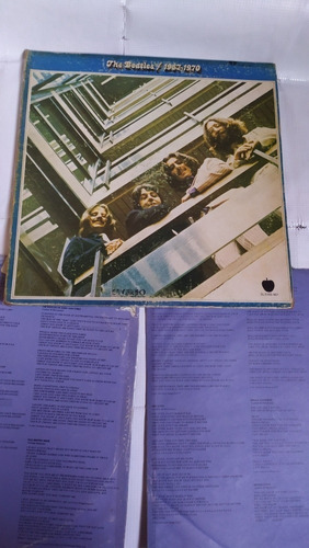 The Beatles 1967-1970 Álbum Doble Azul Discos De Vinil Origi