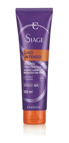 Leave-in Selante Finalizador Siàge Liso Intenso 100ml Eudora