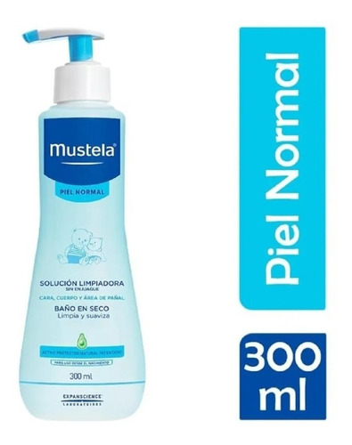 Mustela Solución Limpiadora Sin Enjuague 300ml