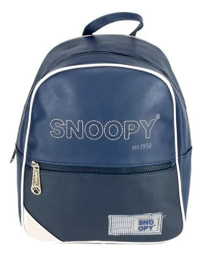 Mochila Snoopy Azul Sp12003az