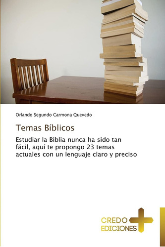 Libro Temas Bíblicos Estudiar La Biblia Nunca Ha Sido Tan F