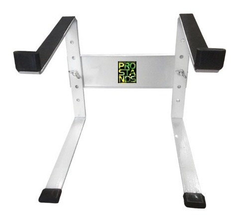 Imagen 4 de 10 de Pro Stands Soporte Notebook Controlador Mixer Dj Blanco