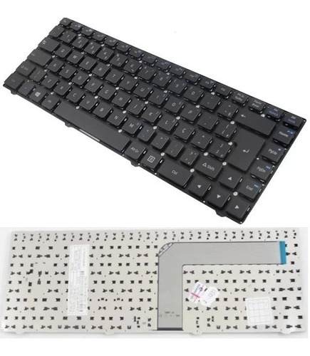 Teclado Positivo Cce 82r-14d238-4211 - Mp-10f88pa-f51c Br Ç