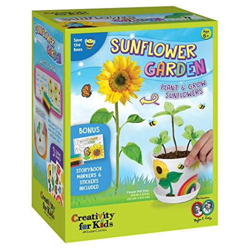 Sunflower Garden Kit De Cultivo De Girasoles Juego De J...